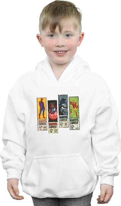 Actual product image Boys Comic Strips Hoodie (140, 146)