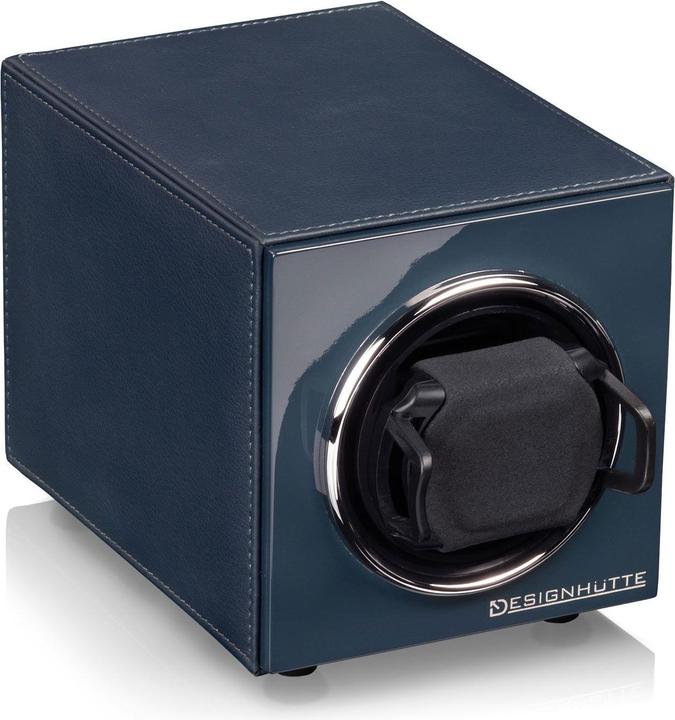 Produktbild Designhütte Uhrenbeweger Manhattan - Blau / Blau