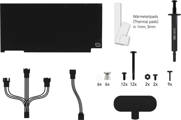 Produktbild Alphacool Eiswolf 2 AIO - 360mm RTX 3090TI Suprim X mit Backplate