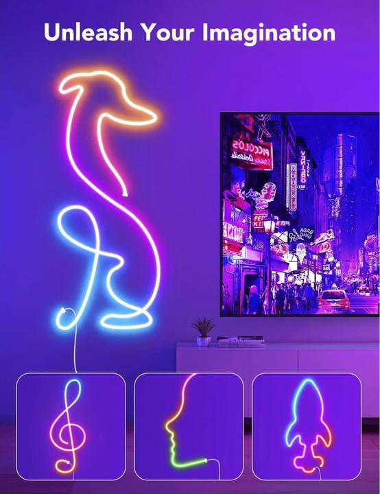 Immagine prodotto Govee Staffe di montaggio per luci al neon a corda (20 pezzi)