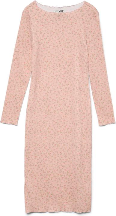 Vero Moda VMJULIA Midikleid Plissiertes Kleid (L)