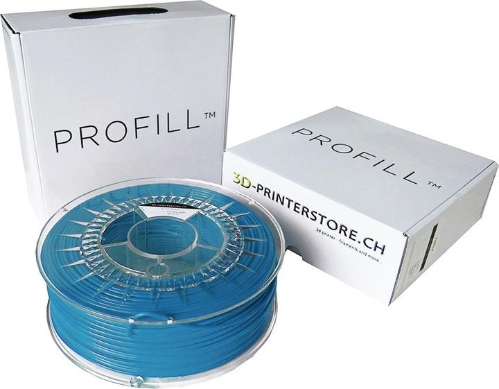 Image du produit 3d-printerstore.ch Filament ABS ProFill 2.85mm 1 kg bleu ciel RAL 5015 (ABS, 2.85 mm, 1000 g, Bleu)
