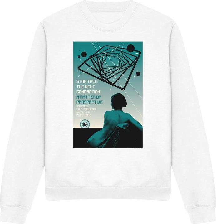 Actual product image Unisex Adult The Next Generation Season 3 Episode 14 Sweatshirt (L)