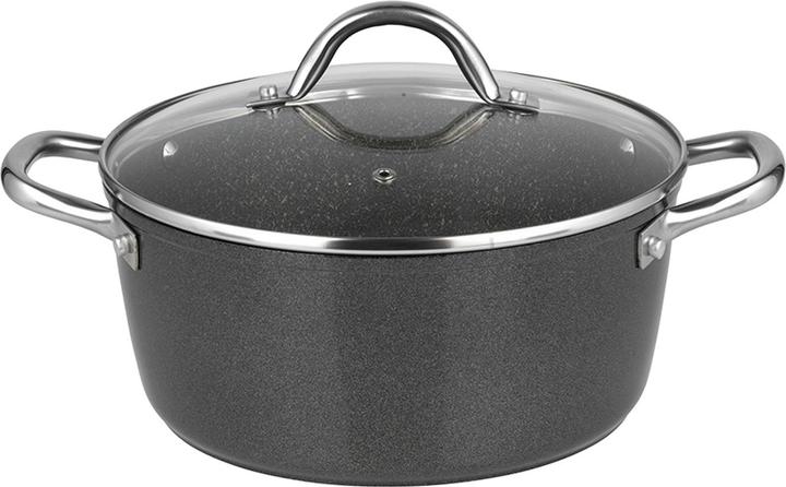 Immagine prodotto Michelino Pentola per arrostire con coperchio (28 cm, Pentola, Alluminio)