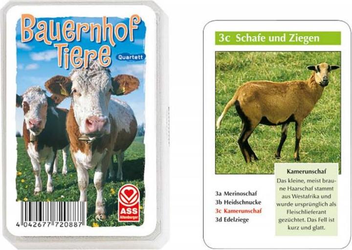 Actual product image ASS Altenburg 22572088 - Quartet - Farm Animals (DE Edition) (German)