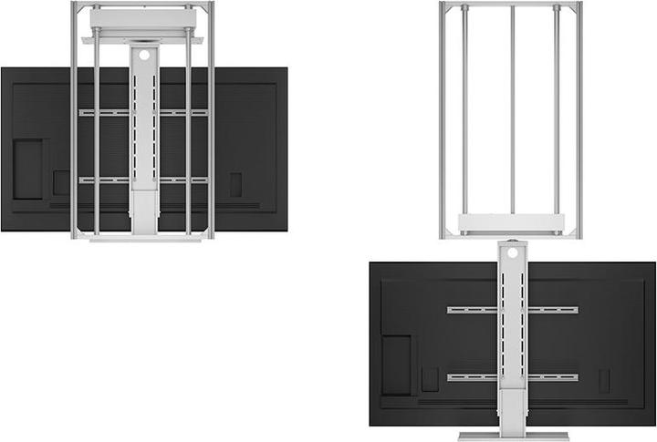 Immagine prodotto DSS Sollevatore da soffitto per TV, 55-75", senza fili, max 40 kg, nero (75", 40 kg)