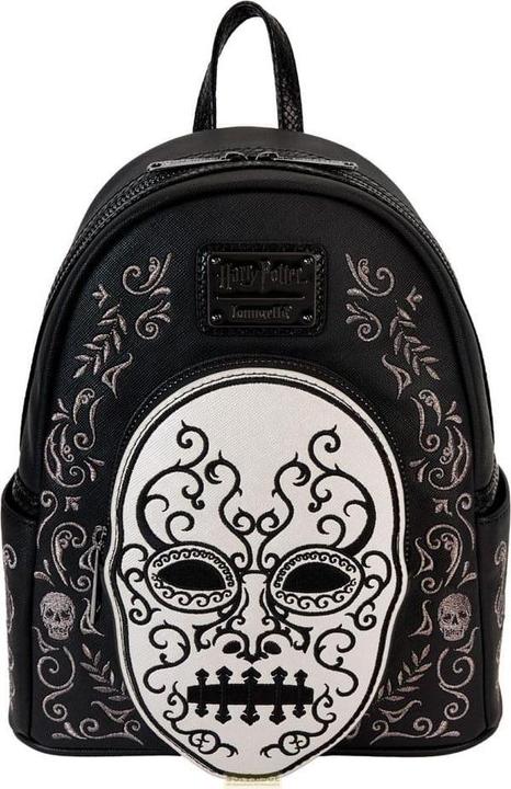 Actual product image Loungefly Harry Potter by Mini Backpack Death Eater Cosplay