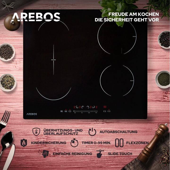 Produktbild Arebos Induktionskochfeld
