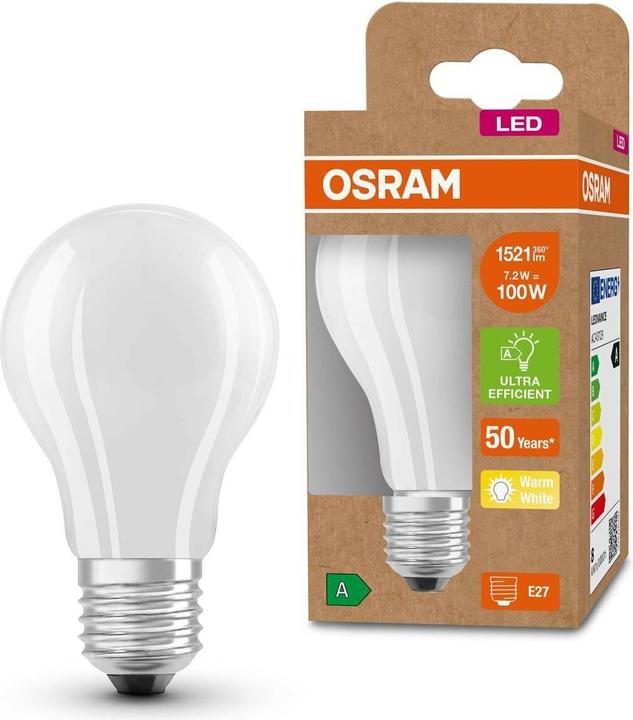 Produktbild Osram Classic (E27, 7.20 W, 1521 lm, 1 x, A)