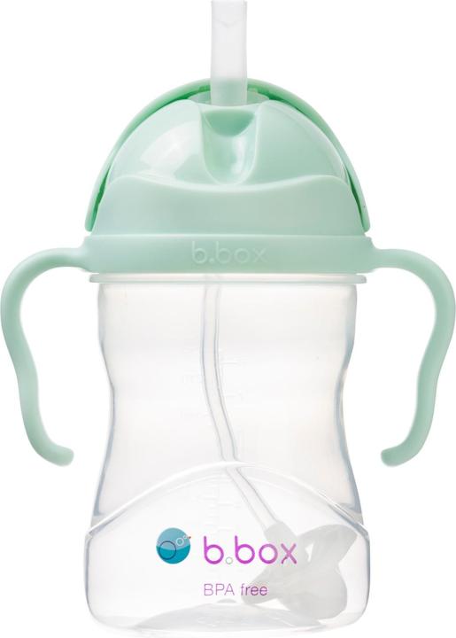 Productafbeelding B.Box Innovatieve fles met het pistache rietje 6m +