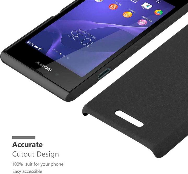 Image du produit Cadorabo Couverture rigide Frosty Cover (Sony Xperia E3)
