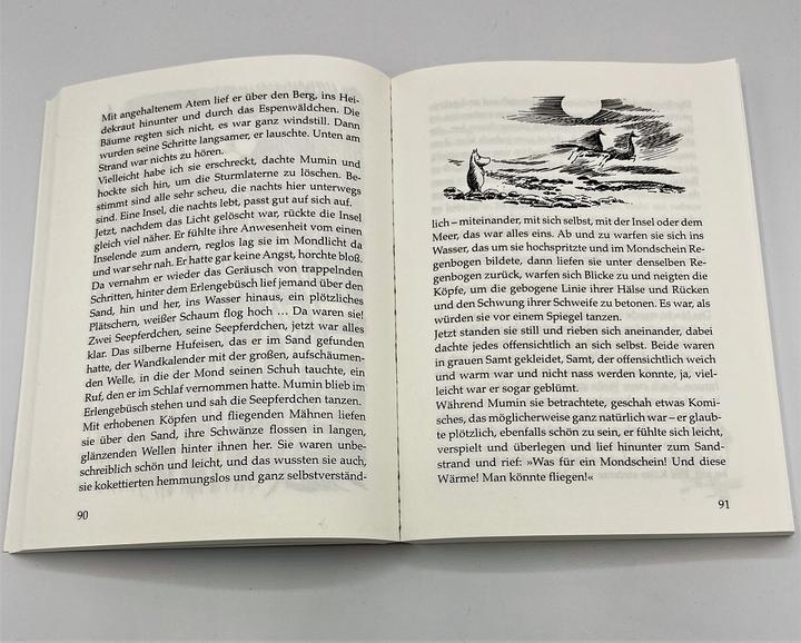 Actual product image The Moomins (8). Moomin's wondrous island adventures (Birgitta Kicherer, Tove Jansson, German)