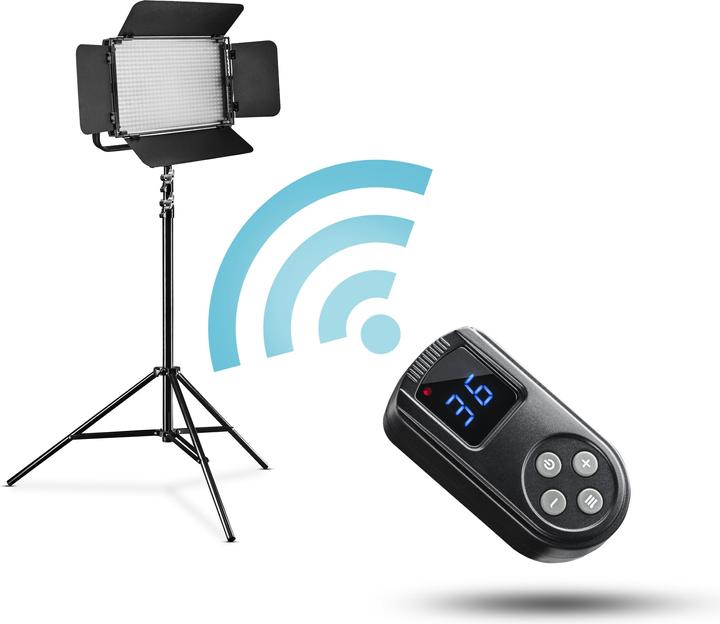 Produktbild Walimex LED Niova 600 Plus Daylight + Stativ WT-806 (Flächenleuchte)