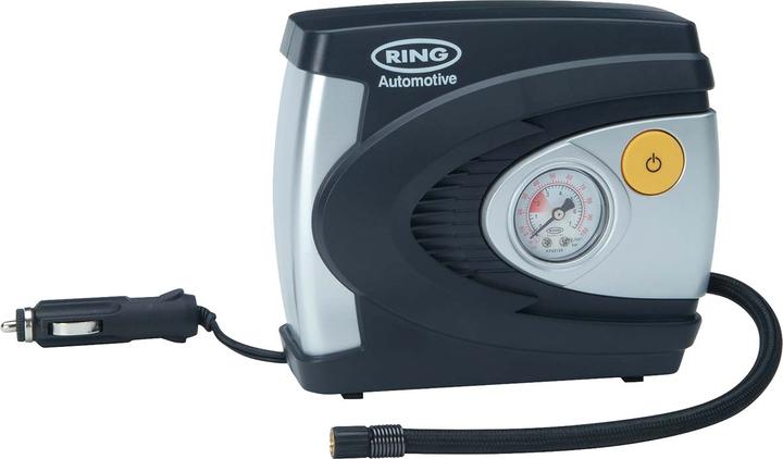 Immagine prodotto Ring Automotive Compressore d'aria con 3 adattatori (7 bar)