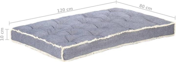 Actual product image VidaXL Bolton (120 x 80 x 10 cm)
