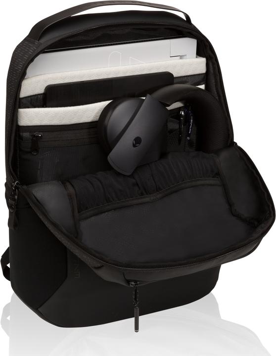 Actual product image Dell Alienware Horizon Commuter Backpack AW423P Fits iki size 17 ", Juodas, Backpack (24 l)