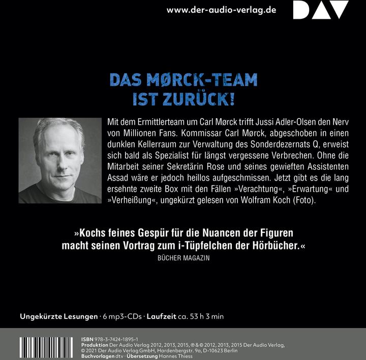 Actual product image The big Carl Morck box 2 (Jussi Eagle-Olsen, German)