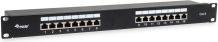 Produktbild equip Patchpanel 16x RJ45 Cat6 19" 1HE schwarz