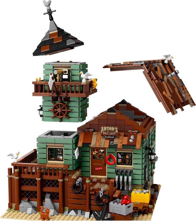 Image du produit LEGO Ancien magasin de pêche (21310, LEGO Ideas, LEGO difficiles à trouver)
