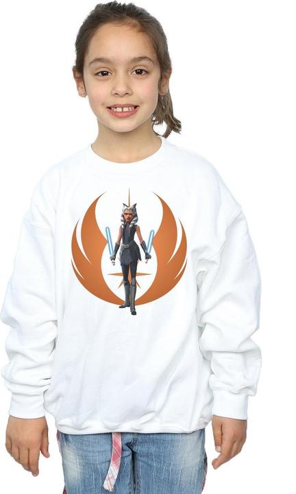 Image du produit Star Wars - Sweat CLONE WARS AHSOKA REBEL POSE - Fille (104)