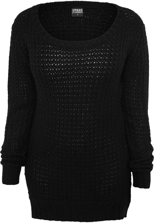 Actual product image Urban Classics Ladies Long Wideneck Sweater (S)