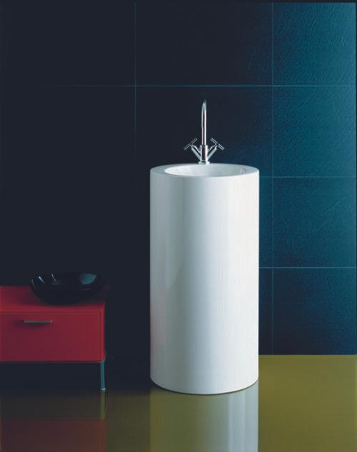 Actual product image Alape wash basin WT.RX400KH, round Ø 40,4cm, 4500000000, white (444 mm, 404 mm)