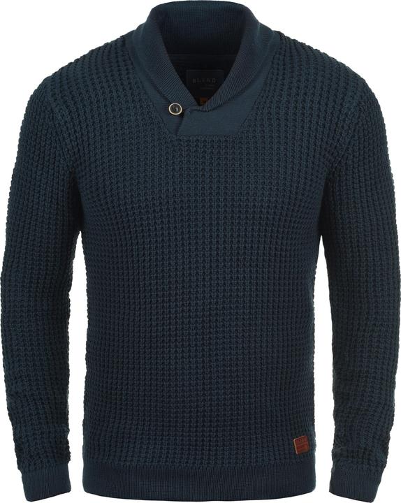 Immagine prodotto Blend Weko Maglione In Maglia Grossa Pullover Maglieria Da Uomo Con Collo A Scialle In Cotone 100% (XL)