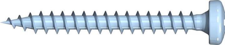 Actual product image Reisser Chipboard screws PAN-HEAD galvanised 5.0 x 45 PZ, pack of 200 pieces (200 Screws per piece)