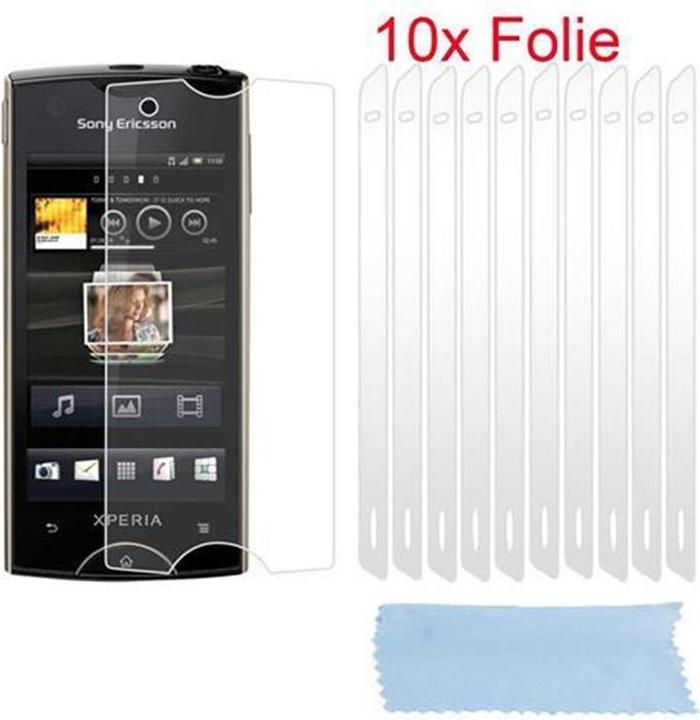 Actual product image Cadorabo 10x protective film (1 Piece, Sony Xperia Ray)
