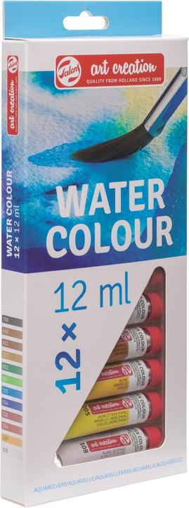 Image du produit Talens Kit de peinture aquarelle 12x12ml (Multicolore, 12000 ml)