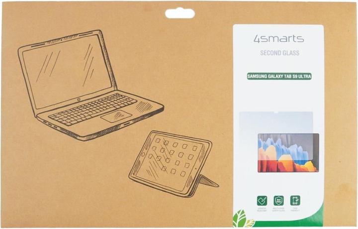 Immagine prodotto 4smarts Secondo vetro per Samsung Galaxy Tab S9 Ultra (1 Pezzo/i, Galaxy Tab S9 Ultra)