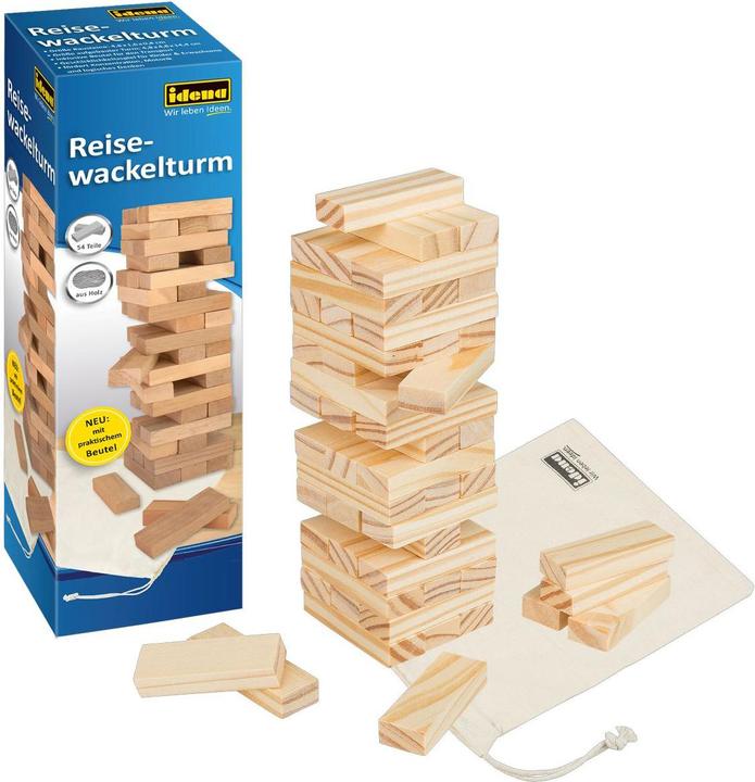 Actual product image Idena Travelling wobble tower game of skill (German)