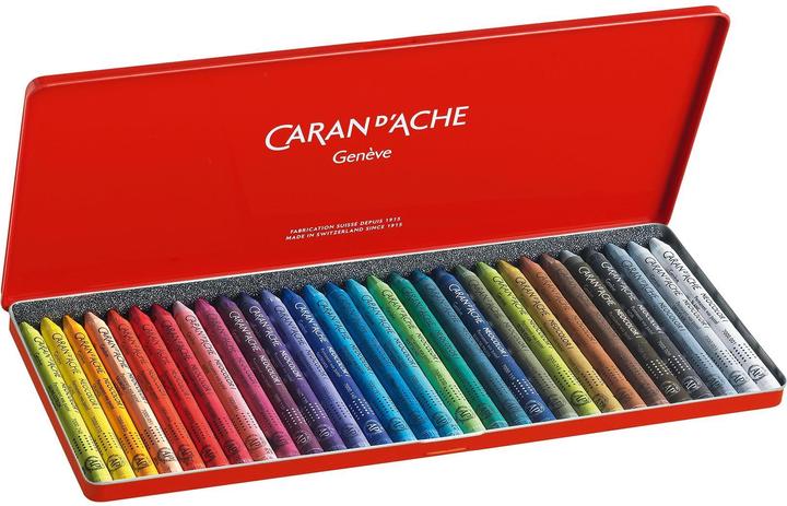 Immagine prodotto Caran d'Ache Neocolor I Metallschachtel (Multicolore, 30 x)