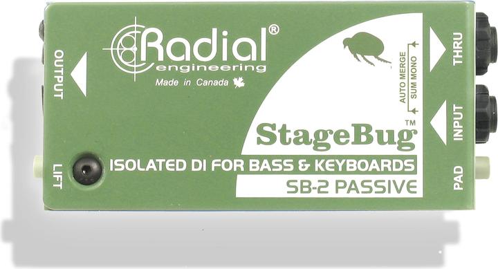 Actual product image Radial SB-2 Passive (DI box)