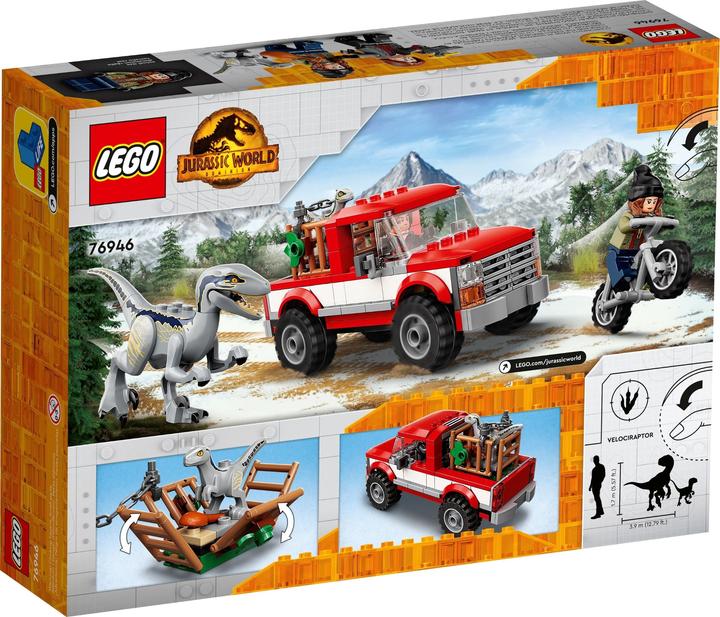 Produktbild LEGO Blue & Beta in der Velociraptor-Falle (76946, LEGO Jurassic World)