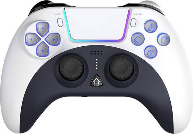 Actual product image iPega PG-P4023C Wireless Gaming Controller touchpad PS4 (white) (Playstation Classic, iOS, PS3, PC)