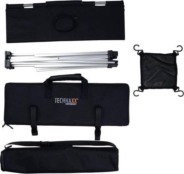 Actual product image Technaxx Foldable solar camping table 60W TX-252