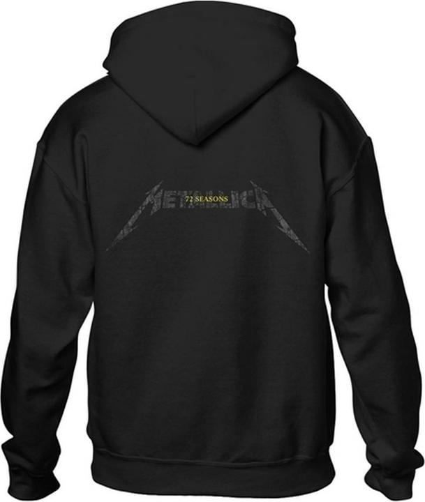 Image du produit Metallica Sweat à capuche unisexe adulte Charred 72 (M)