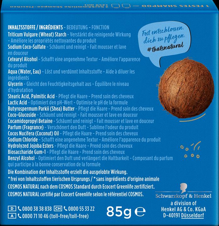 Immagine prodotto Nature Box Shampoo Idratante all'Olio di Cocco (Shampoo solido)