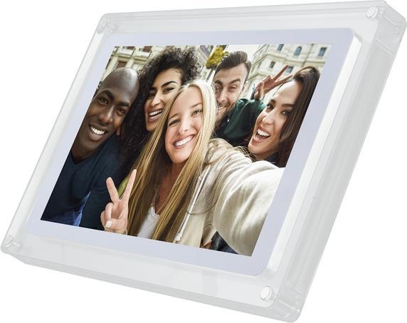 Produktbild Braun Photo BRAUN DigiFrame 1020 WiFi Acryl weiss (10.10", 1280 x 800 Pixel)