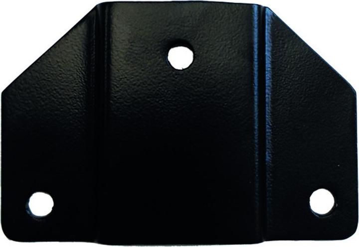 Actual product image Werkstarck Montageplatte 97x64mm schwarz matt
