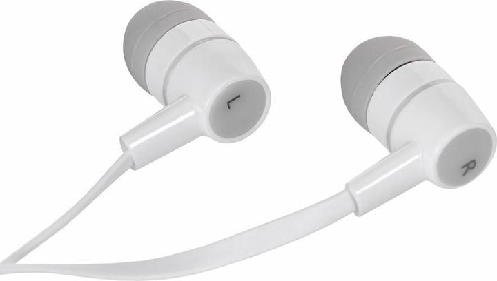 Actual product image Vakoss SK-214W Headphones & Headset Wired In Ear Call/Music White (Cable)