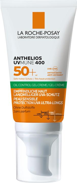 La Roche Posay Anthelios Oil Control (Sun gel, SPF 50+, 50 ml, 77 g)