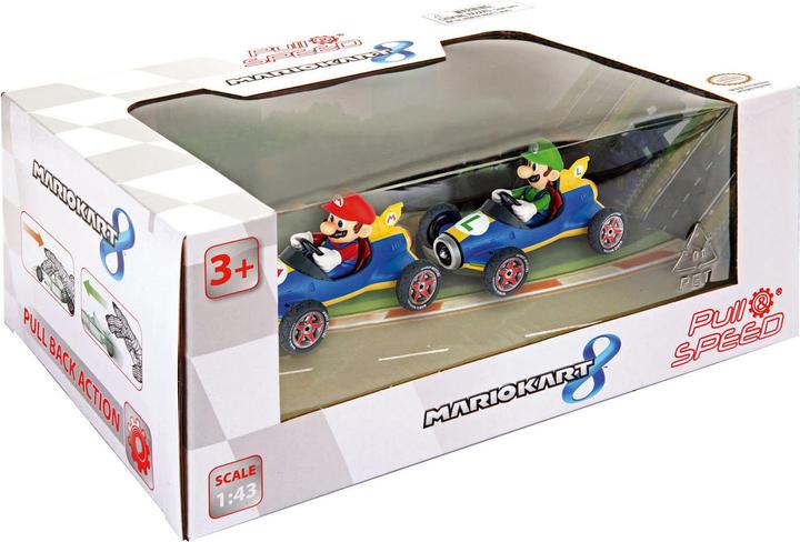 Image du produit Revell Super Mario Pull Back voiture de course Mach 8