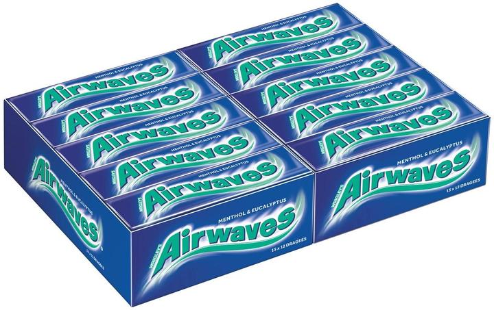 Immagine prodotto Airwaves Mentolo ed eucalipto (30 pz., 420 g)