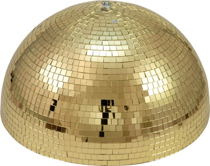 Produktbild Eurolite Spiegel-Halbkugel 40cm gold motorisiert (40 cm)