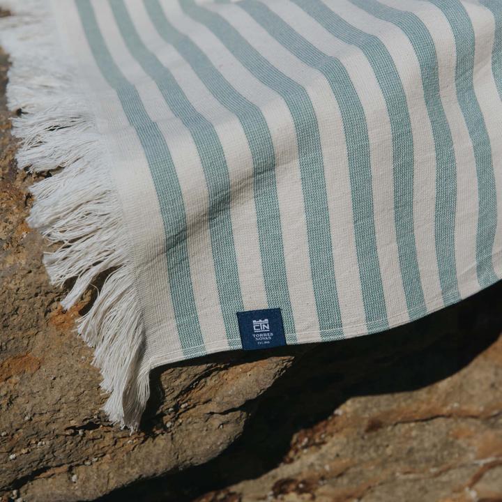 Actual product image Torres Novas Beach towel Barra green (100 x 180 cm)