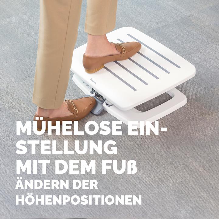 Actual product image Fellowes Hana Lt Foot Rest White (45 x 35 cm)