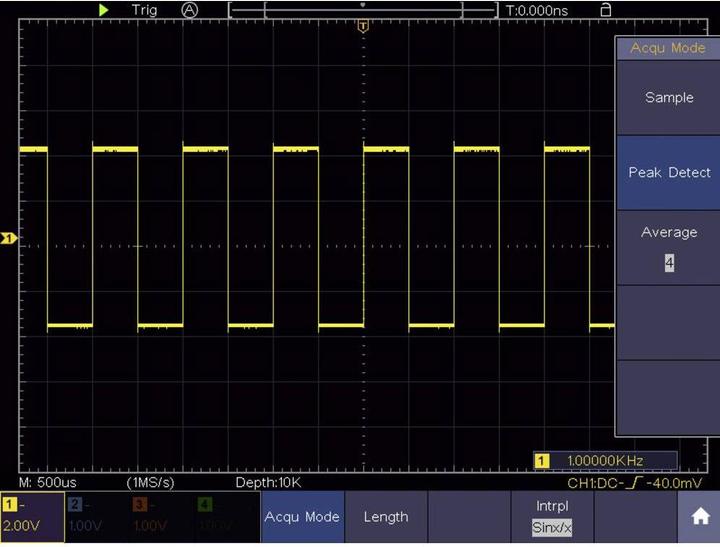 Actual product image Voltcraft Digital Oscilloscope DIGITAL OSCILLOSCOPE DSO 6204F (CAT II)