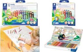 Actual product image Staedtler Crayon Noris jun 18ST (Multicoloured, 18 x)